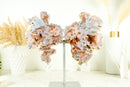 AAA Pink Amethyst Geode Butterfly, Pink Amethyst Slice Butterfly Wings, Natural and Ethical