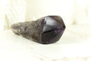 XL-Bahia-Amethyst-Zepter, tiefes und dunkles Lila AAA, roher und natürlicher Bahia-Amethyst mit Phantomeinschlüssen