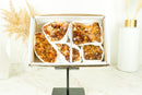 Wholesale Super Extra Quality Citrine Clusters Flat Box with Deep Orange Citrine Druzy Mineral Flat - 5 Clusters, 1230g - 2.7 lb - E2D Crystals & Minerals
