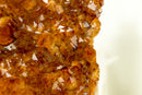 AAA Deep Orange/Red Citrine Cluster on Stand