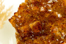 AAA Deep Orange/Red Citrine Cluster on Stand