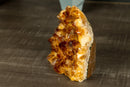AAA Citrine Cluster with Madeira Citrine Druzy, Self-Standing