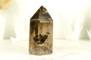 Natural AAA Grade Smoky Quartz Obelisk Generator with Light Citrinated Smoky Color, Natural & Ethical