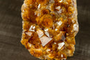 Citrine Cluster with AAA Deep Orange Citrine Druzy, Self-Standing - 2.1 Kg - 4.5 lb - E2D Crystals & Minerals