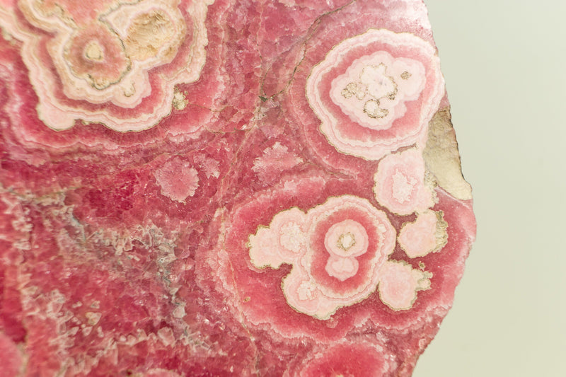 High-Grade Rhodochrosite Stalactite Slab from Capillitas Mine, Argentina, Large Size