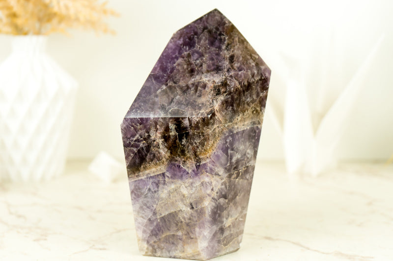 Large Natural Super 7 Obelisk Point, Super Seven Generator AKA Melody Stone