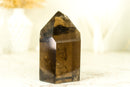 Natural High-Grade Smoky Quartz Obelisk Generator with Citrinated Smoky Color, Natural & Ethical