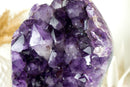 Large Purple Amethyst Cluster with AAA Display grade Deep Purple Amethyst