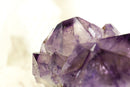 Seltener intakter Amethyst-Cluster mit violetten Phantomkristall-Spitzen aus Brasilien