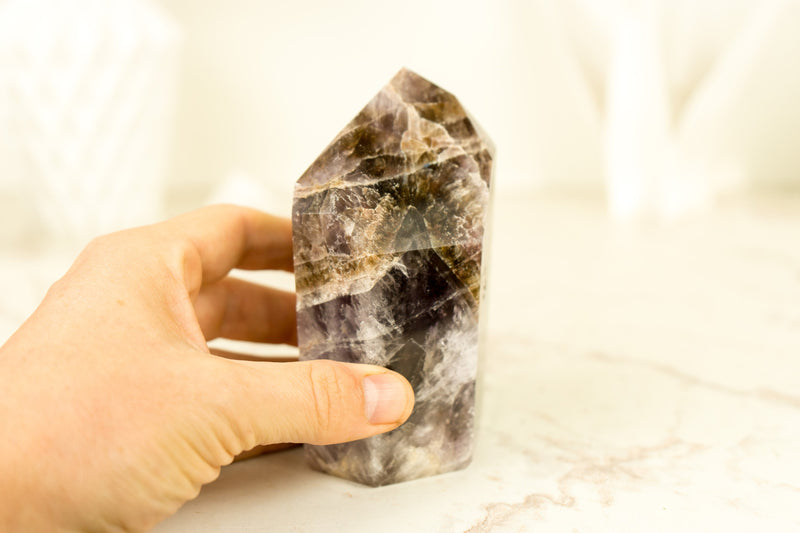 Natural Super 7 Point, Super Seven Scepter Generator, Ethically Sourced Melody Stone
