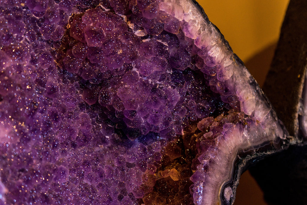 Angel Geodes World Class Sugar Druzy Amethyst Butterfly Geodes, Angel Wings Geode