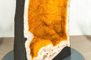 Rare Citrine Geode with World-Class Golden Yellow Galaxy Druzy - 49.0 Kg - 108 lb - E2D Crystals & Minerals