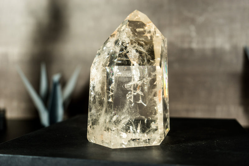 Diamantina Wasserklarer Kristallquarz-Punktgenerator