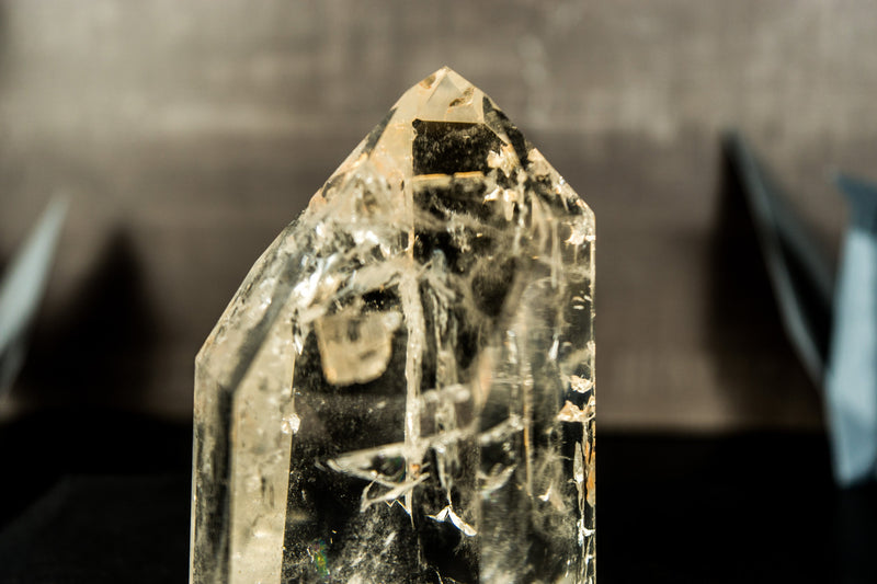 Diamantina Wasserklarer Kristallquarz-Punktgenerator