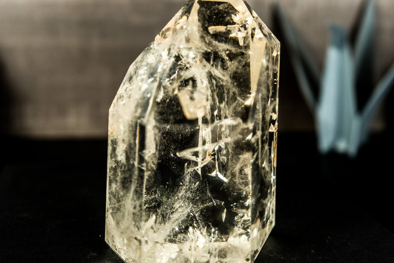 Diamantina Water Clear Crystal Quartz Point Generator