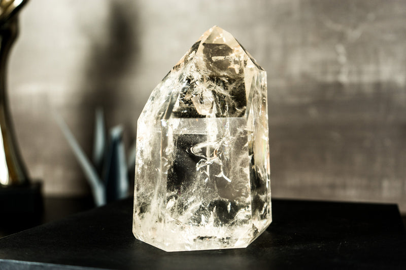 Diamantina Wasserklarer Kristallquarz-Punktgenerator