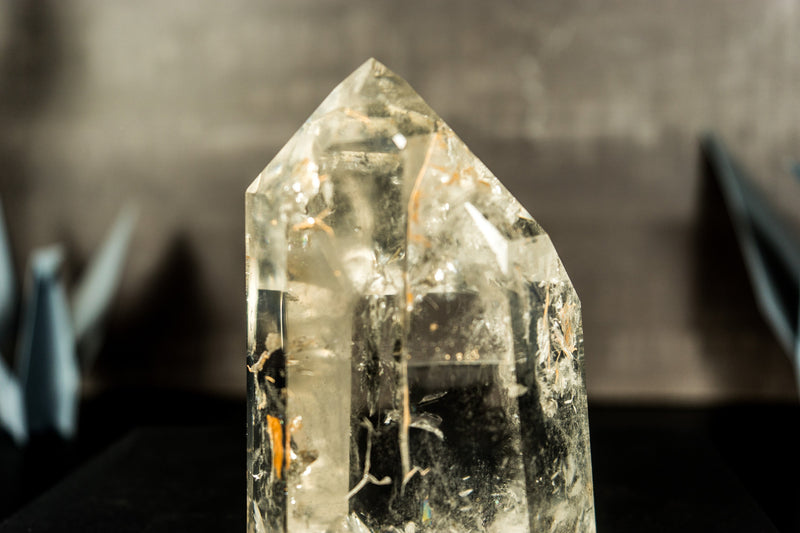 Diamantina Wasserklarer Kristallquarz-Punktgenerator