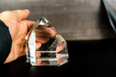 AAA Water Clear Crystal Quartz Point Generator from Diamantina, Brazil