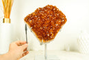 AAA Orange/Reddish Wood Citrine Cluster - 3.8 Kg - 8.4 lb - E2D Crystals & Minerals