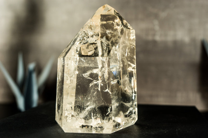 Diamantina Wasserklarer Kristallquarz-Punktgenerator