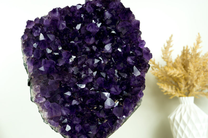 X-Large Saturated Amethyst Cluster with Rich Purple Amethyst