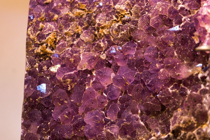 Sugar Coated Galaxy Amethyst Cluster with Rare Lavender Amethyst Druzy