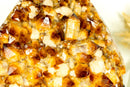 Large High-Grade Natural Citrine Cluster with AAA Amber Citrine Druzy