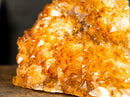 Premium Golden-Orange Citrine Flower Cluster with Sparkly Citrine Druzy, Med Size - 1.8 Kg - 3.9 lb - E2D Crystals & Minerals