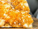 Premium Golden-Orange Citrine Flower Cluster with Sparkly Citrine Druzy, Med Size - 1.8 Kg - 3.9 lb - E2D Crystals & Minerals