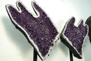 7 Ft Tall Giant Amethyst Geodes with High-Grade Deep Purple Amethyst Druzy